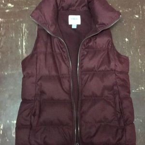 Maroon vest